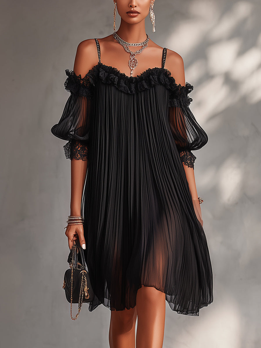Vittoria | Mini Vestido Negro