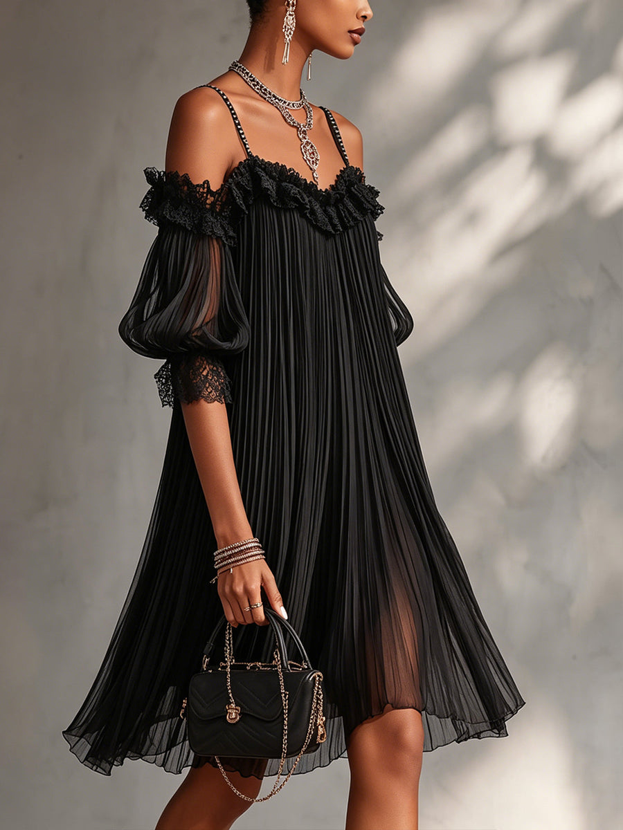 Vittoria | Mini Vestido Negro