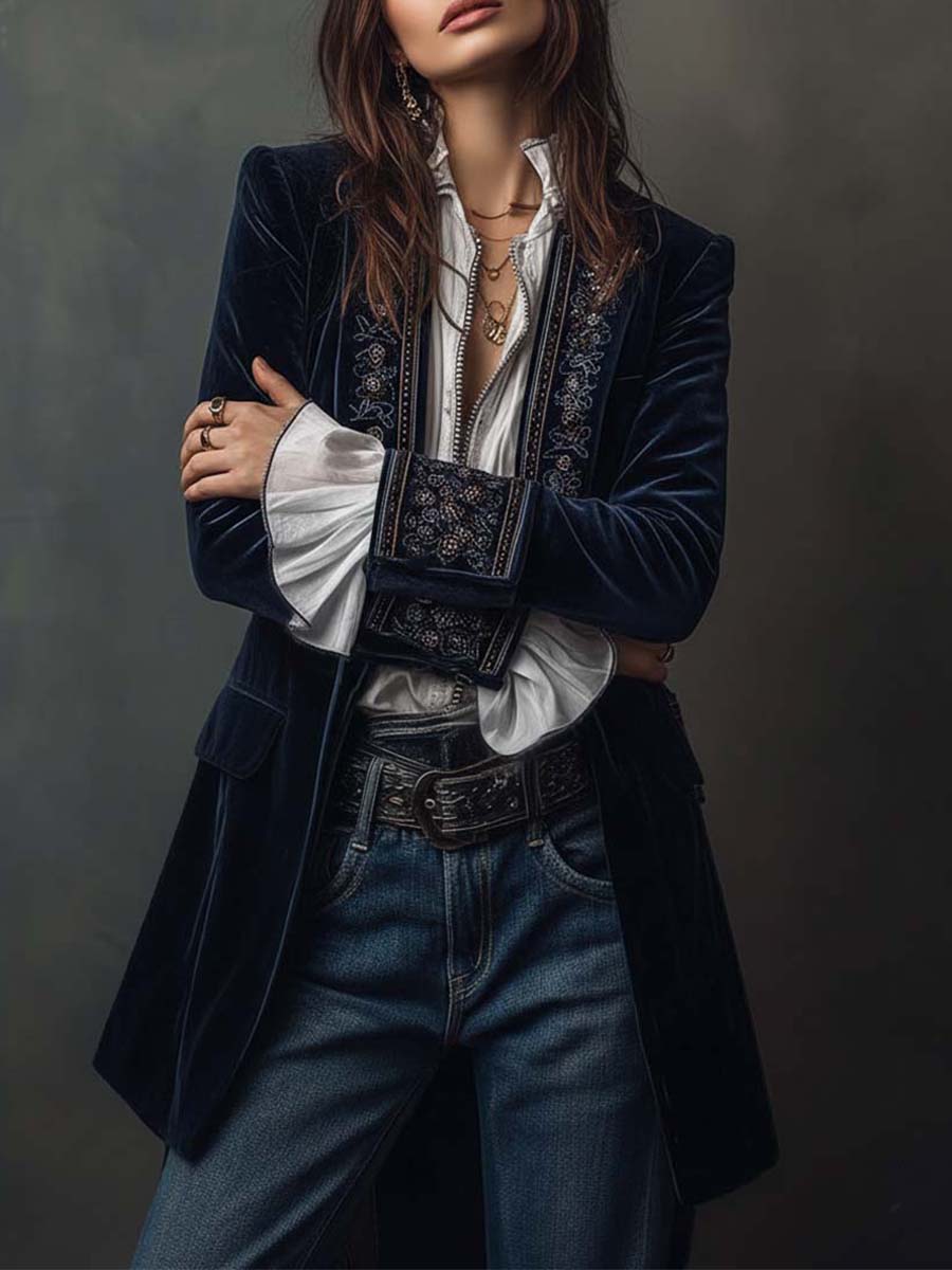 Erica | Chaqueta Vintage Larga