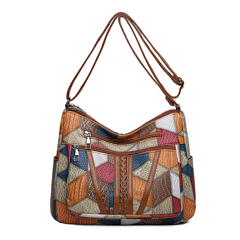 Nella | Bolso Bandolera de Patchwork