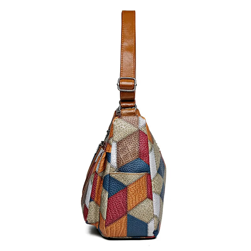Nella | Bolso Bandolera de Patchwork