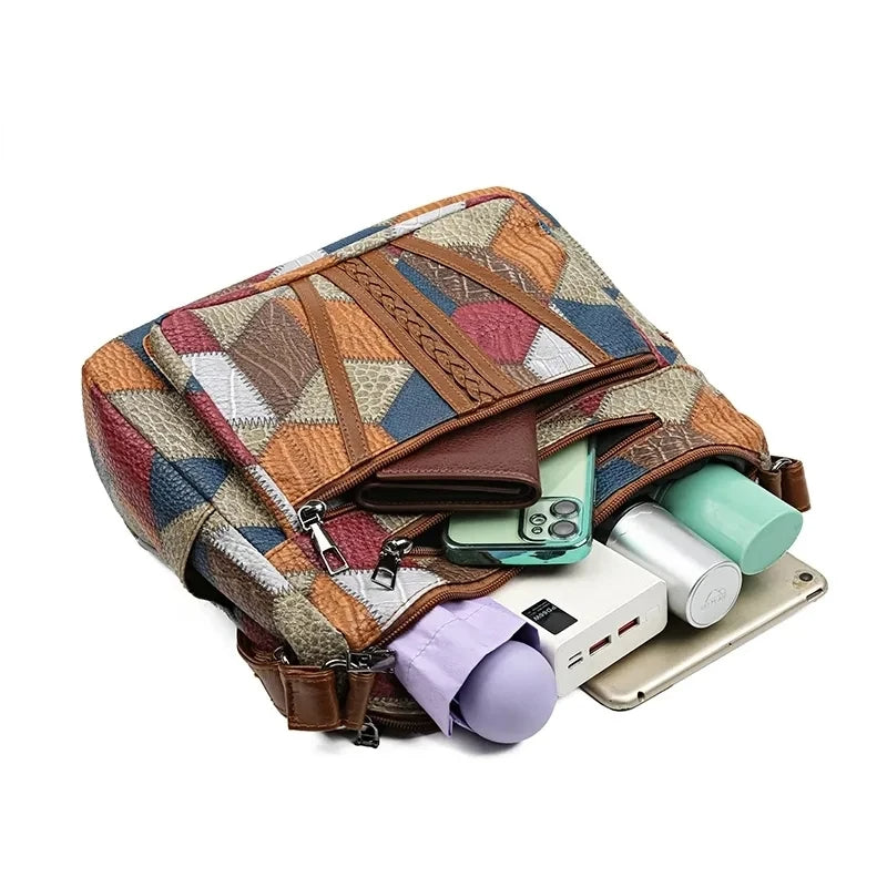 Nella | Bolso Bandolera de Patchwork