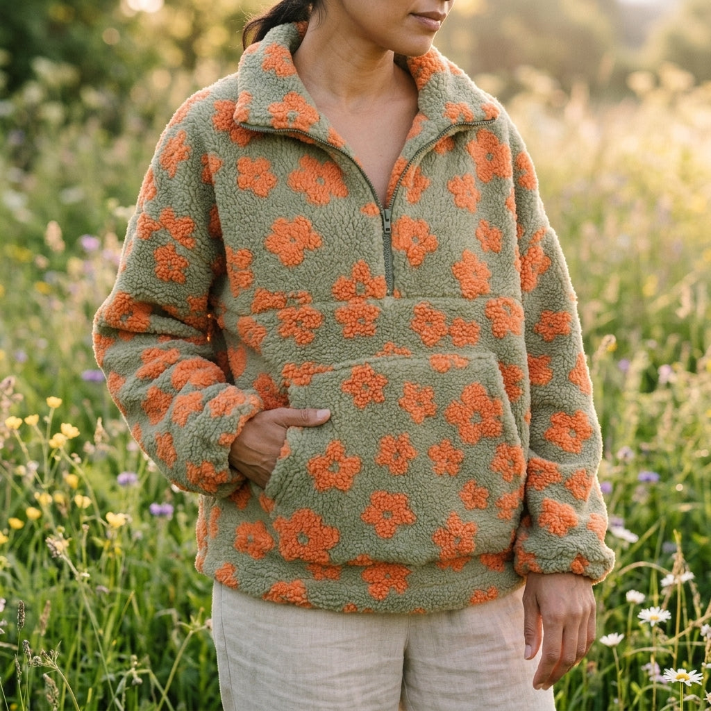 Amélie | Suéter Polar Floral