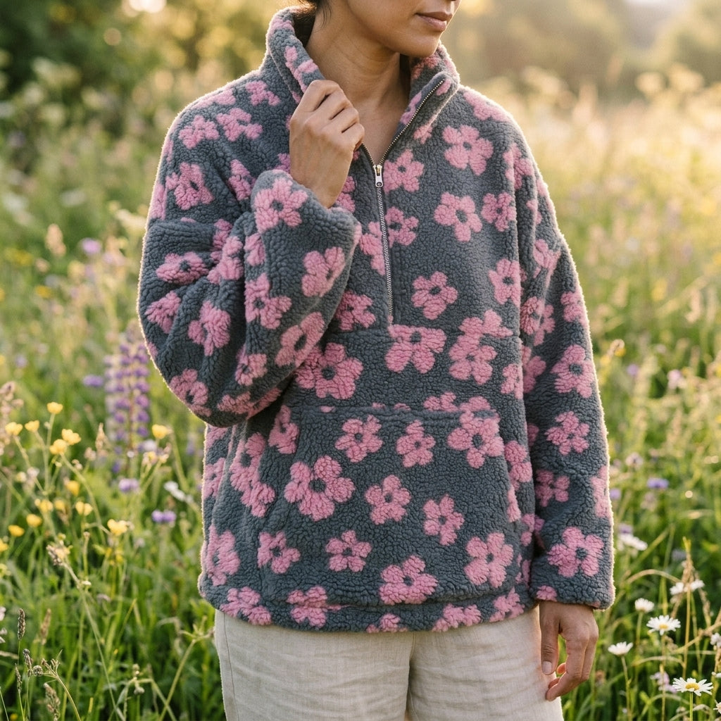 Amélie | Suéter Polar Floral