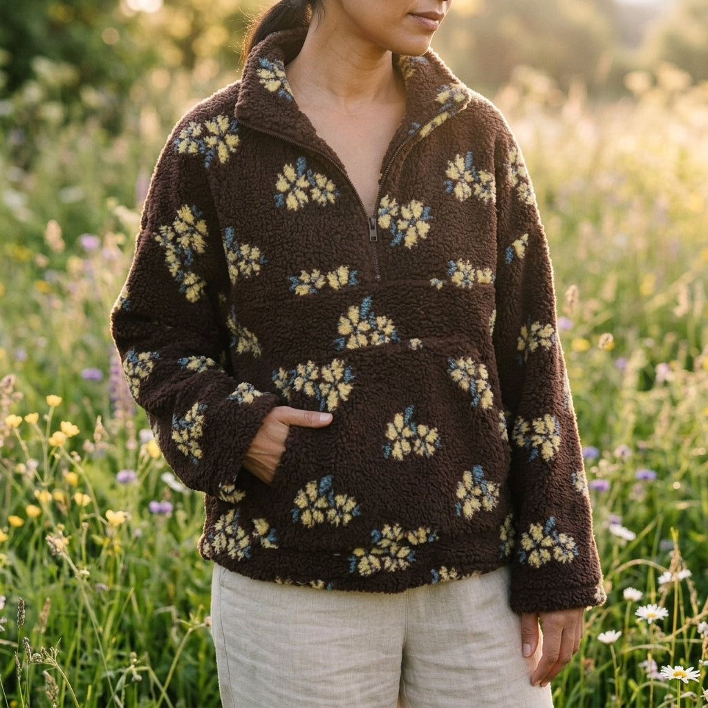Amélie | Suéter Polar Floral