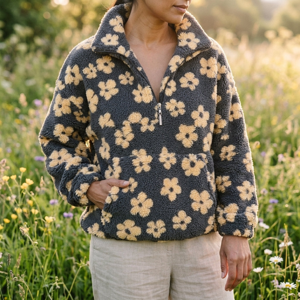 Amélie | Suéter Polar Floral