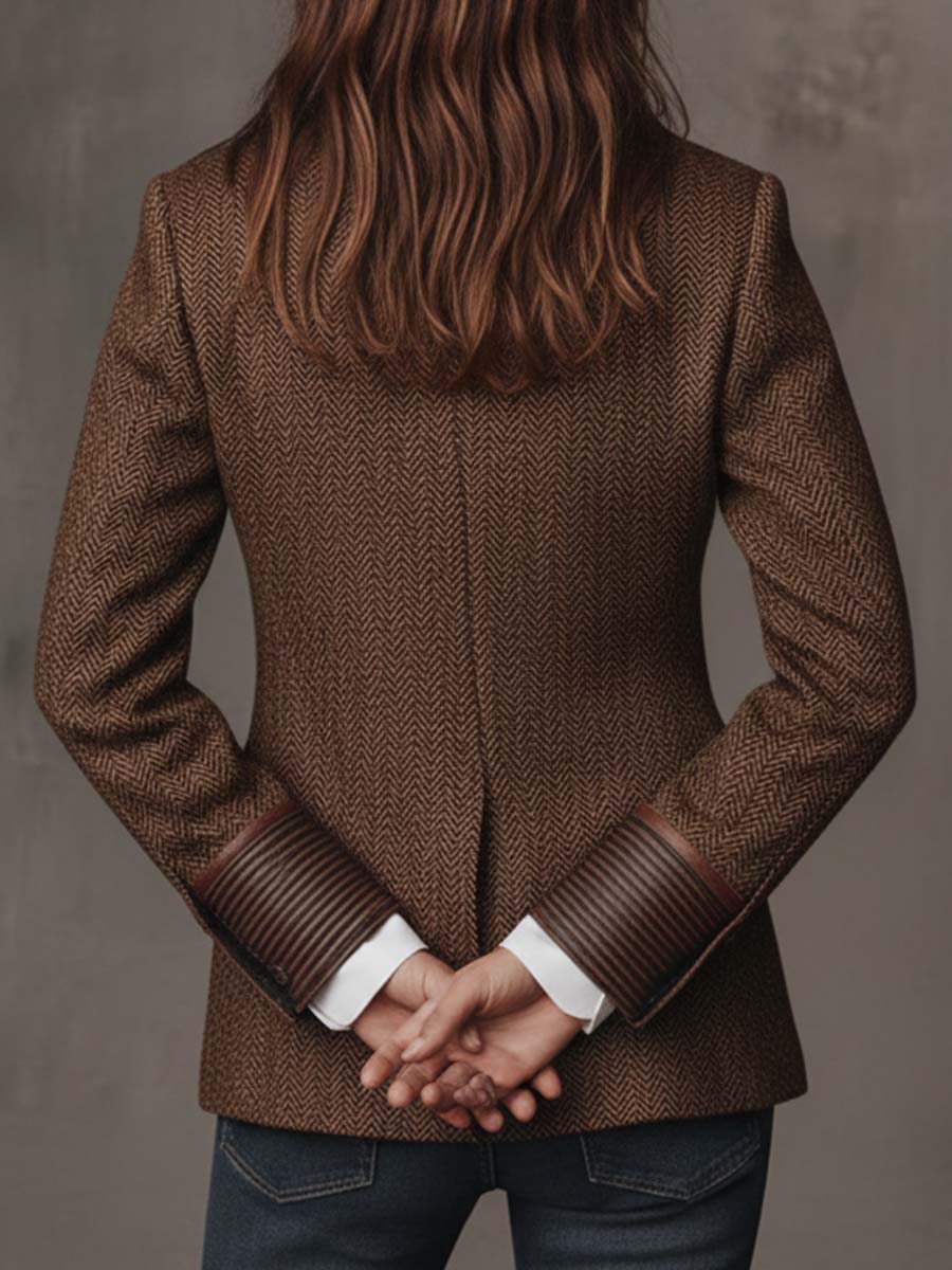 Gisèle | Blazer Chevron Estructurado