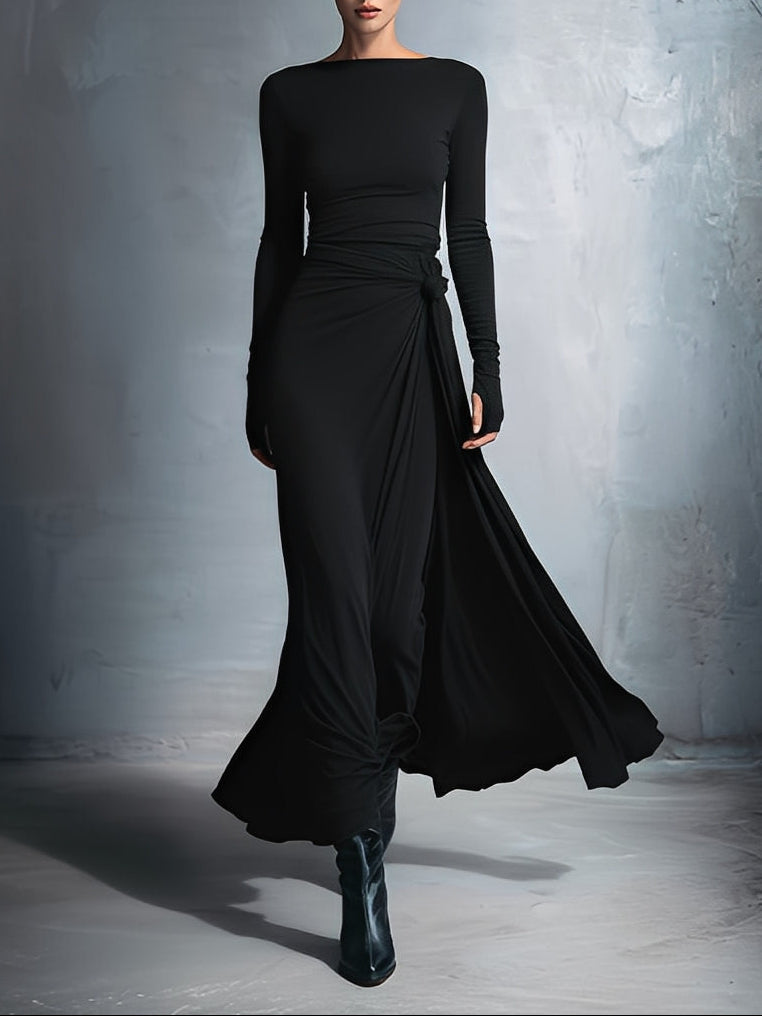 MAIA | Vestido Maxi Elegante y Fluido