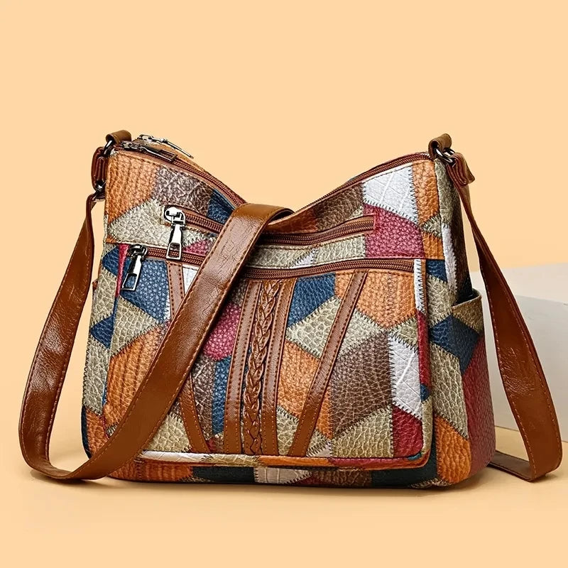 Nella | Bolso Bandolera de Patchwork