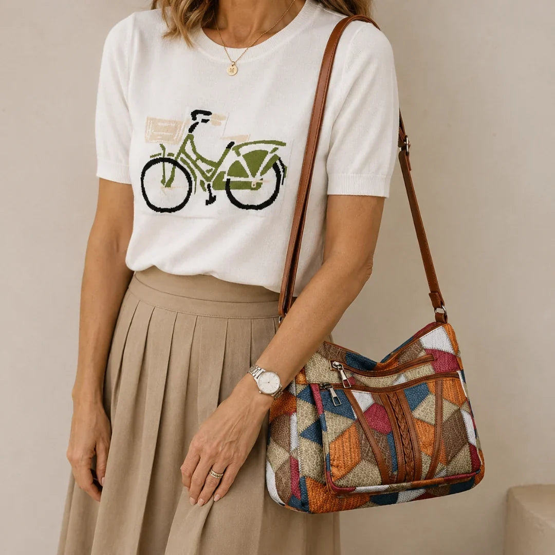 Nella | Bolso Bandolera de Patchwork