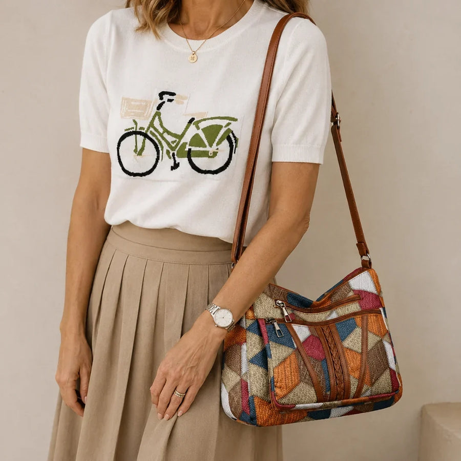 Nella | Bolso Bandolera de Patchwork