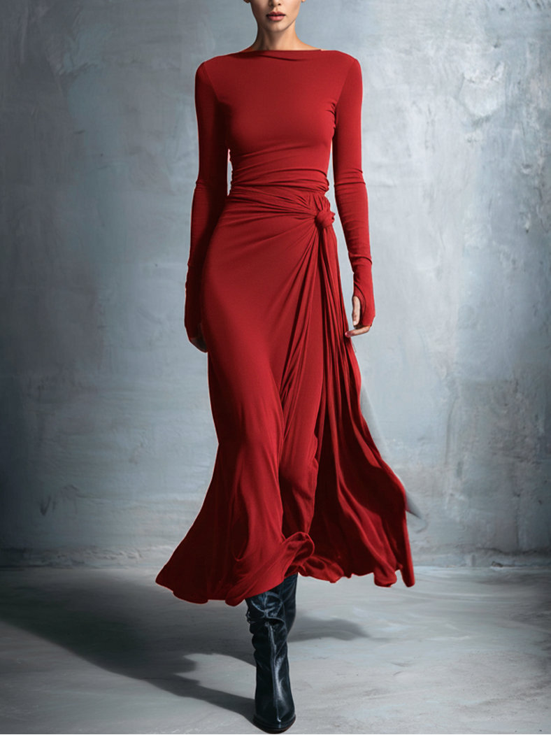 MAIA | Vestido Maxi Elegante y Fluido