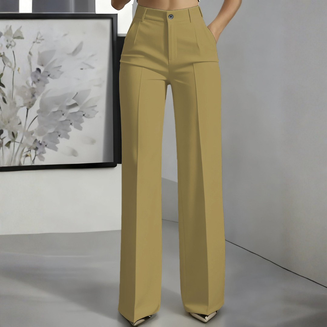 Pantalones de Cintura Alta