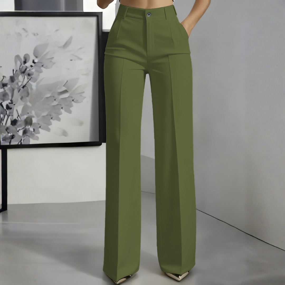 Pantalones de Cintura Alta