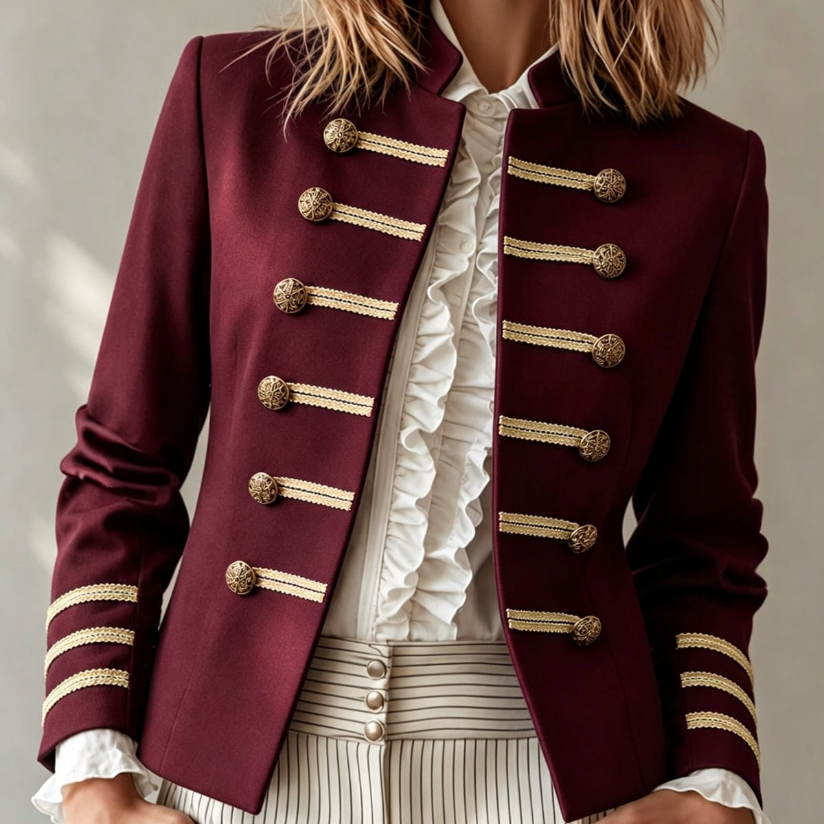 Victoria | Chaqueta Corta Militar