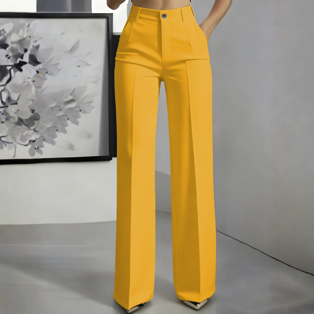 Pantalones de Cintura Alta