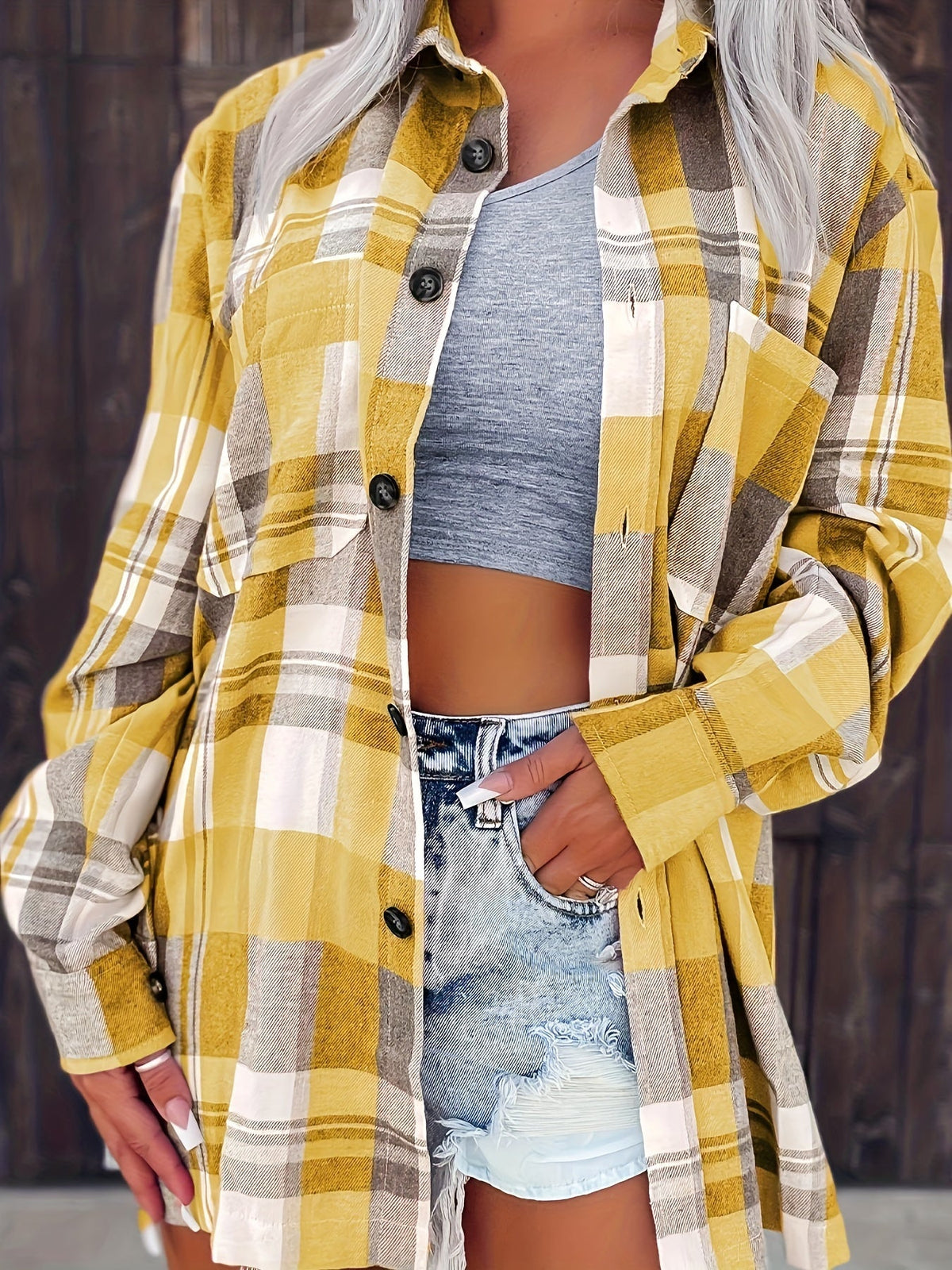 Lucía | Camisa de Cuadros Vichy