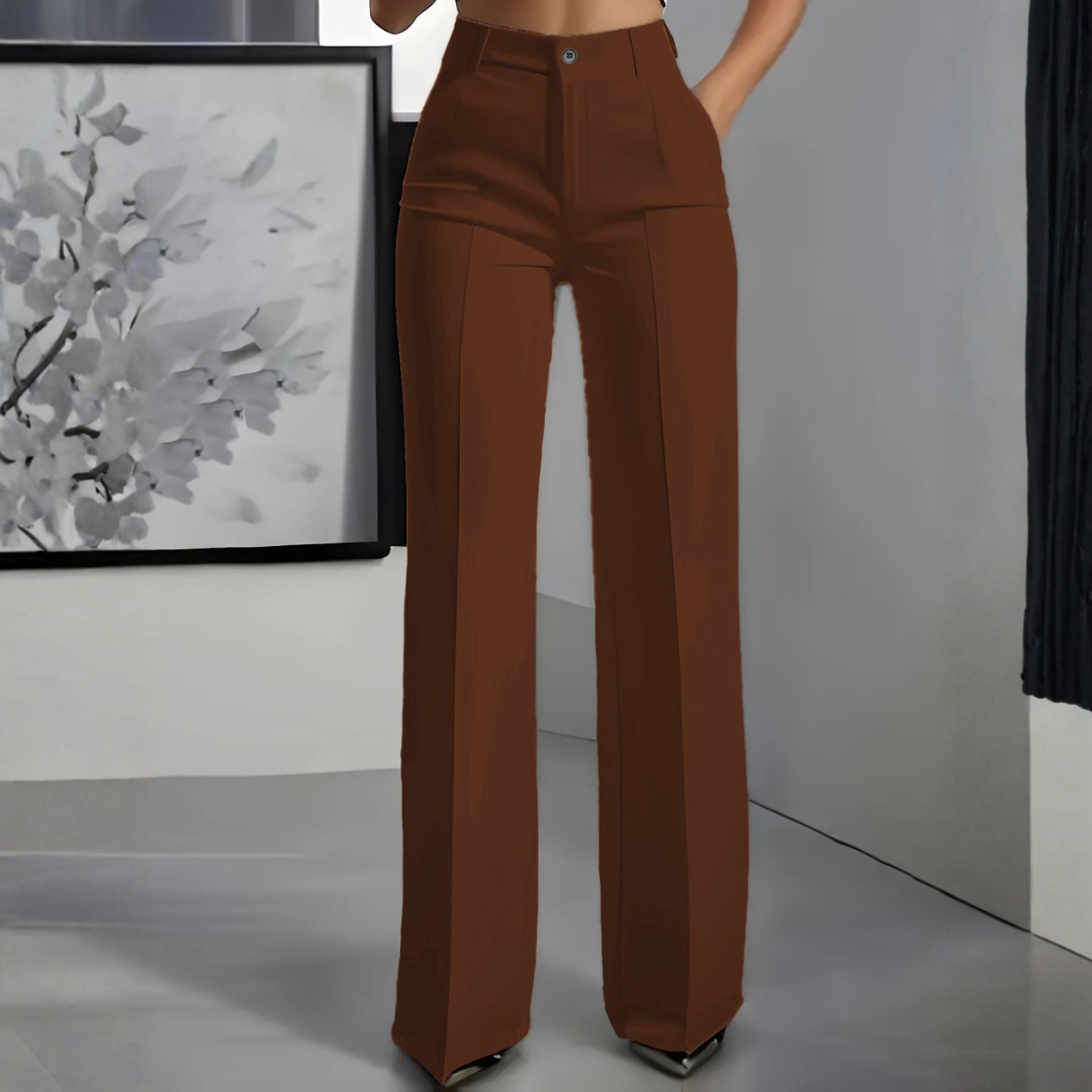 Pantalones de Cintura Alta