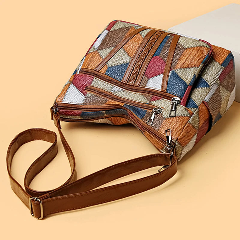 Nella | Bolso Bandolera de Patchwork
