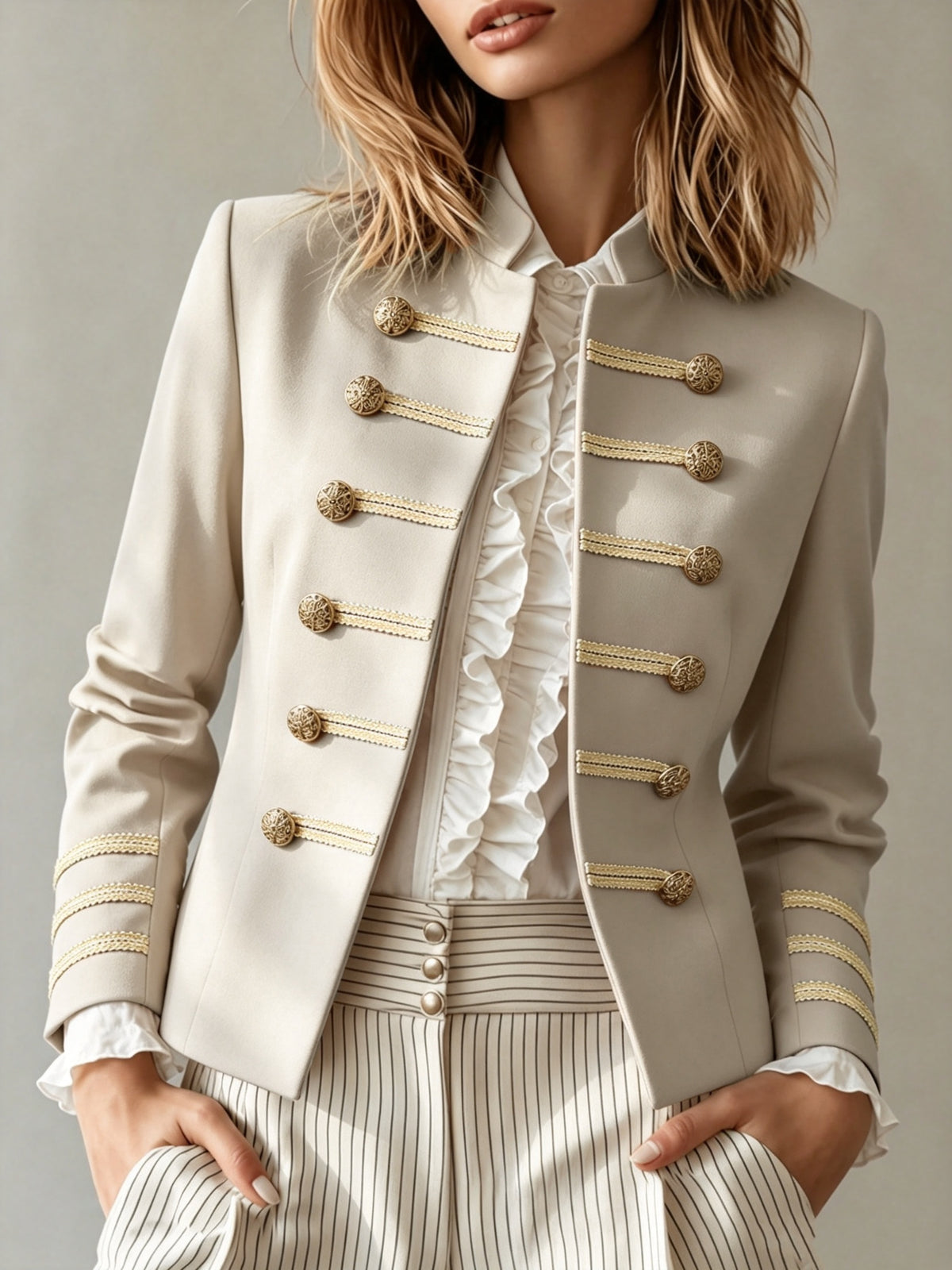 Victoria | Chaqueta Corta Militar