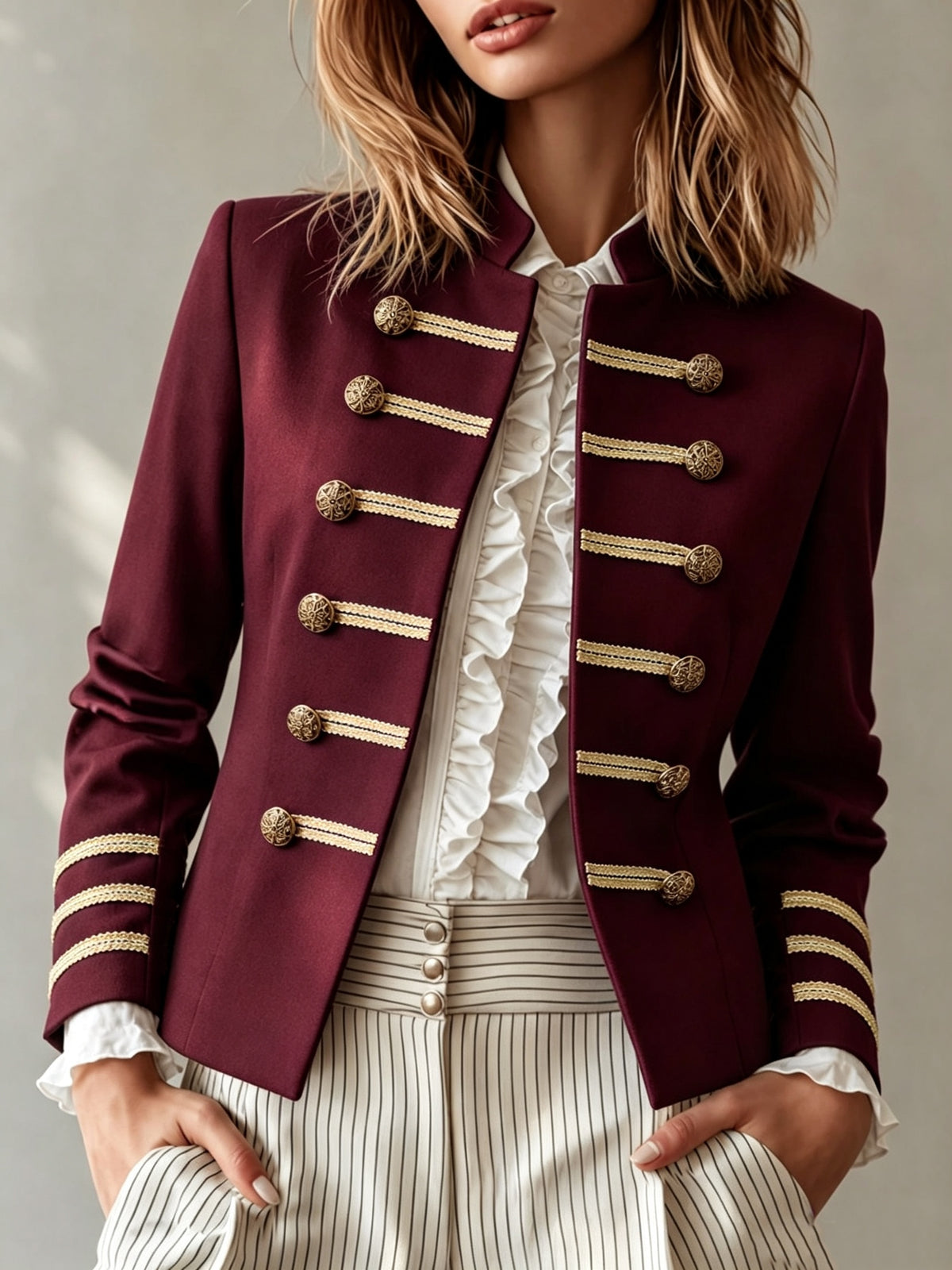 Victoria | Chaqueta Corta Militar