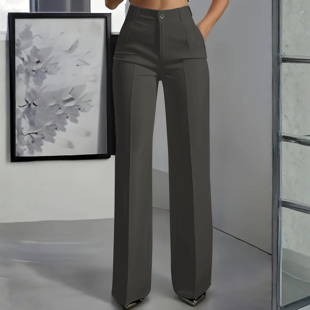 Pantalones de Cintura Alta