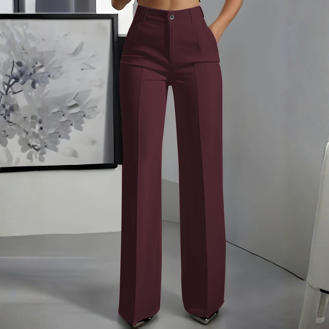 Pantalones de Cintura Alta