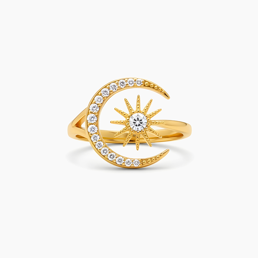 Anillo Luna Sol