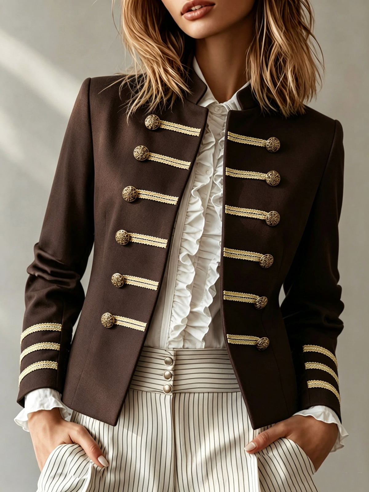 Victoria | Chaqueta Corta Militar
