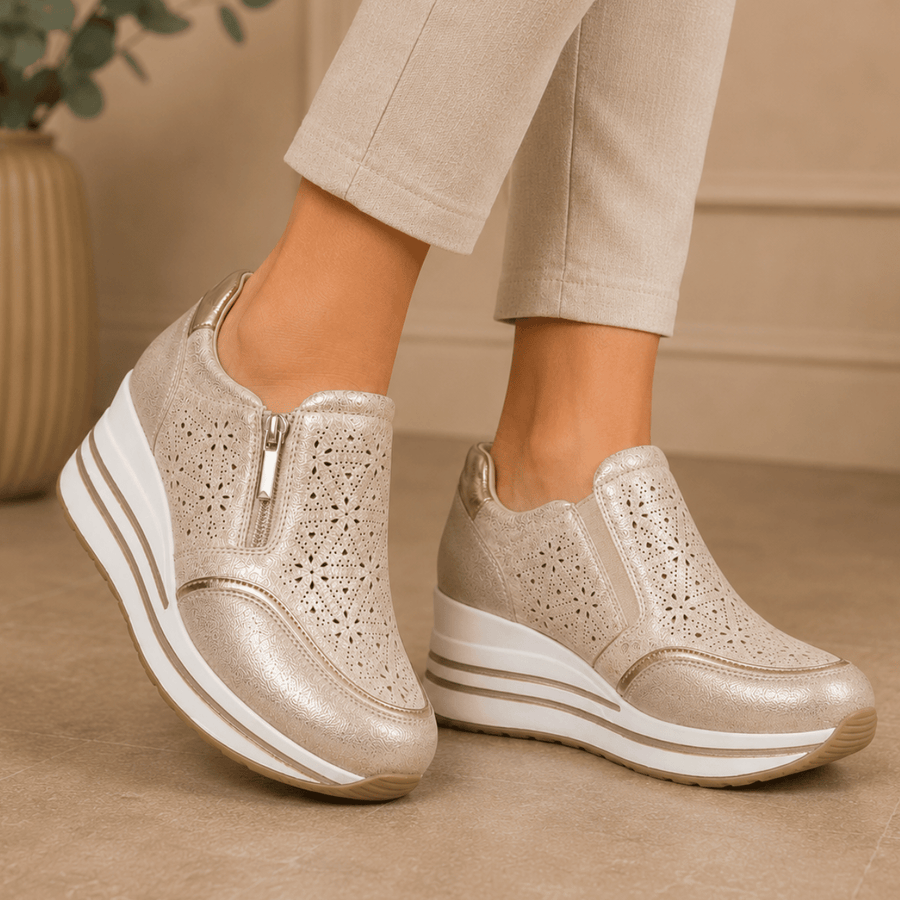 Barbara | Zapatillas con Cuña Interior