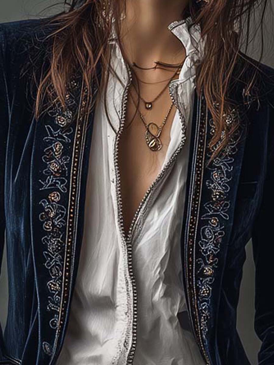 Erica | Chaqueta Vintage Larga