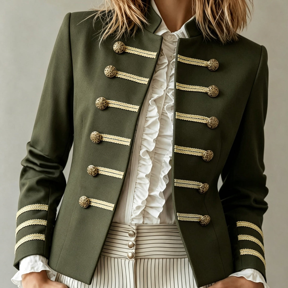 Victoria | Chaqueta Corta Militar