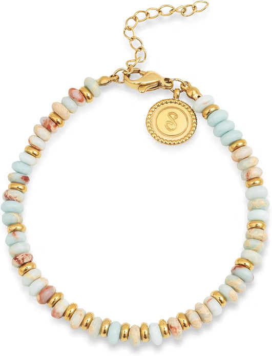 Sol | Pulsera Boho Dorada