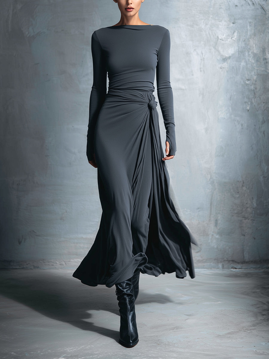 MAIA | Vestido Maxi Elegante y Fluido
