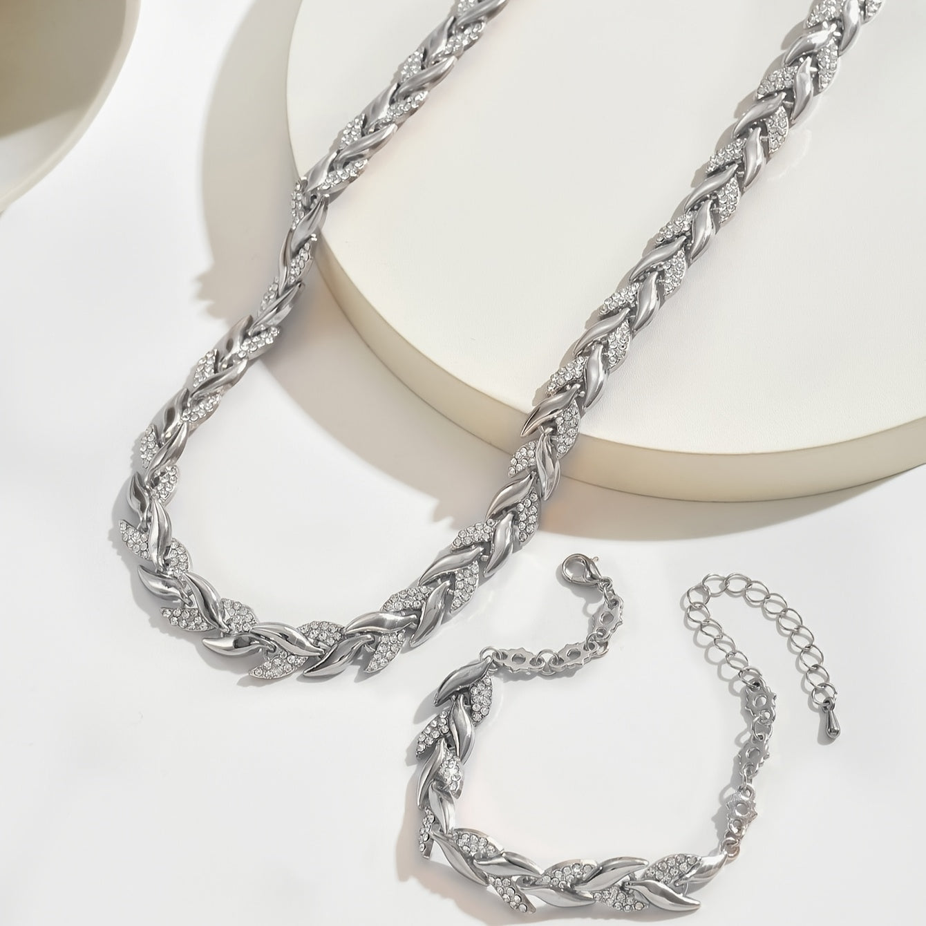 Conjunto de Cristal con Corte Sirena