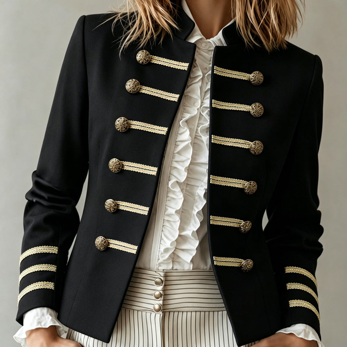 Victoria | Chaqueta Corta Militar