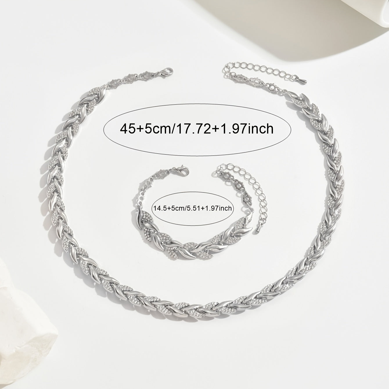 Conjunto de Cristal con Corte Sirena