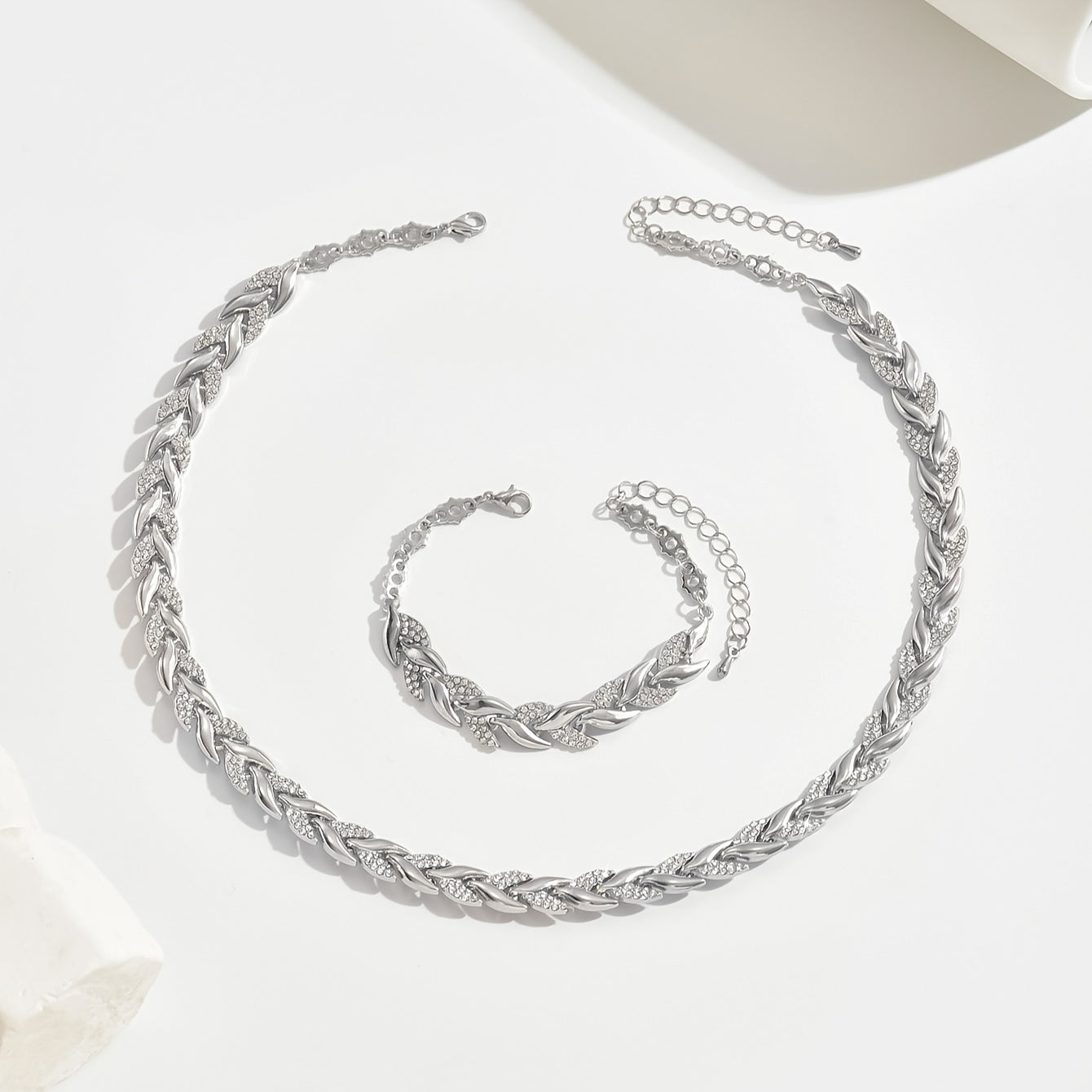 Conjunto de Cristal con Corte Sirena
