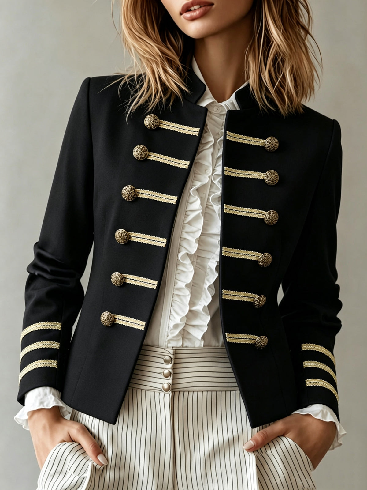 Victoria | Chaqueta Corta Militar