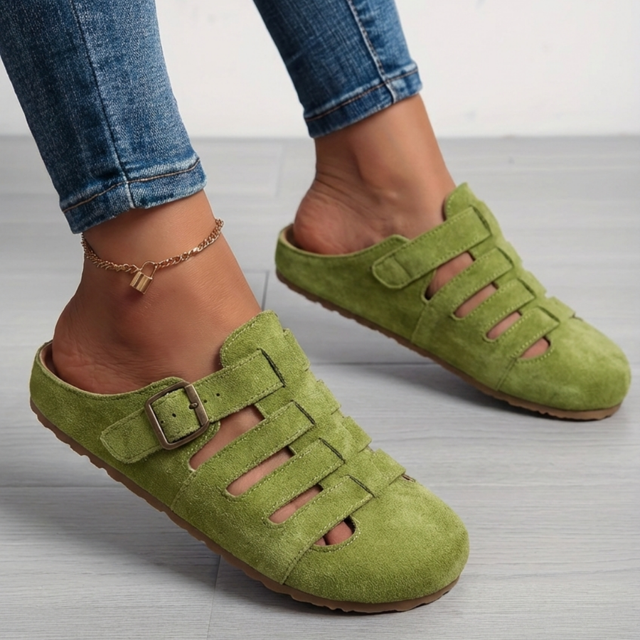 Clara | Sandalias Mules Confortables sin Cierre