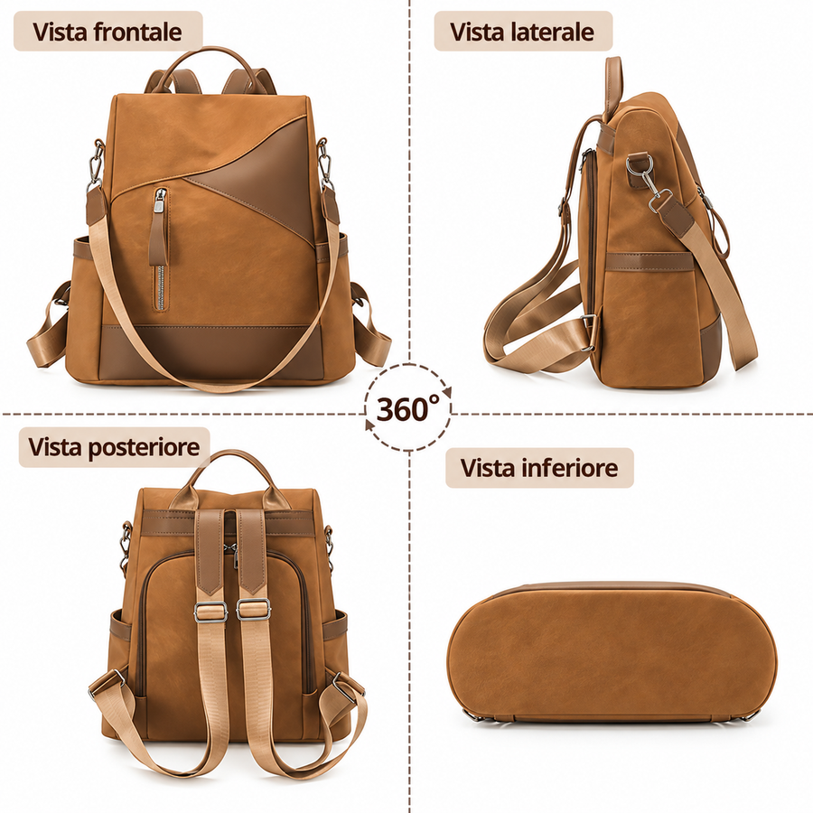 ADRIANA | Mochila Antirrobo Convertible