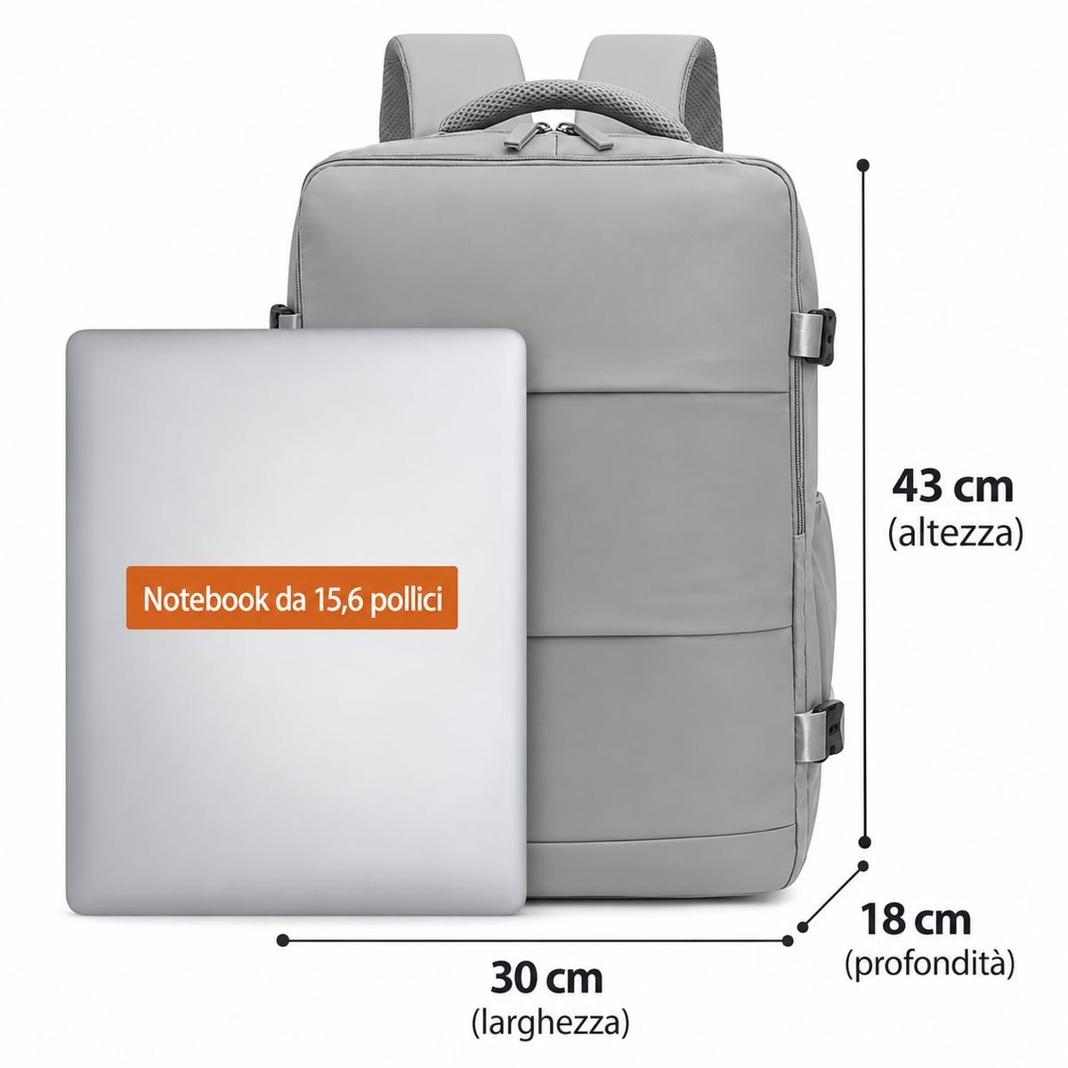 TARSILLA | Mochila de Viaje 40 Litros