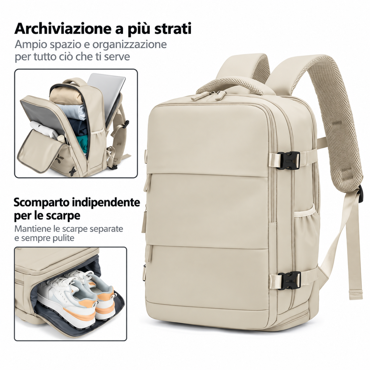 TARSILLA | Mochila de Viaje 40 Litros