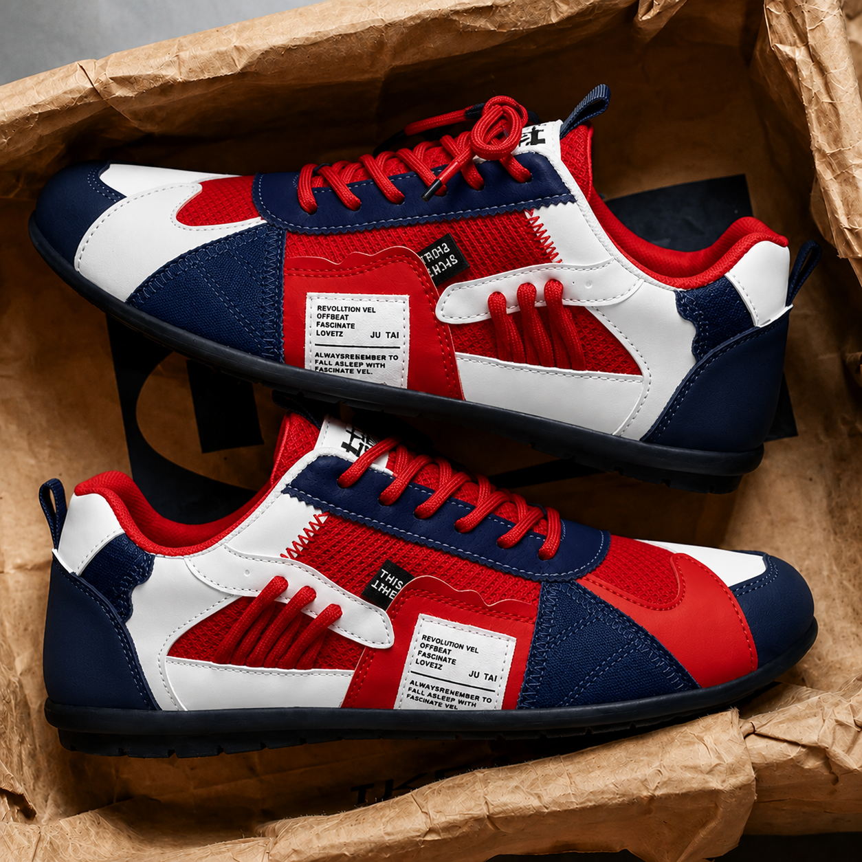Giovanni | Zapatillas retro de colores