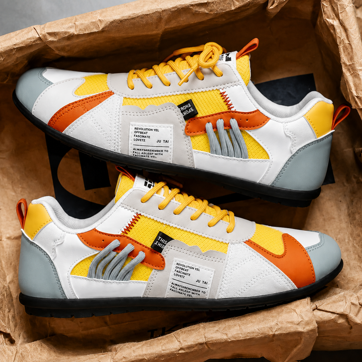Giovanni | Zapatillas retro de colores