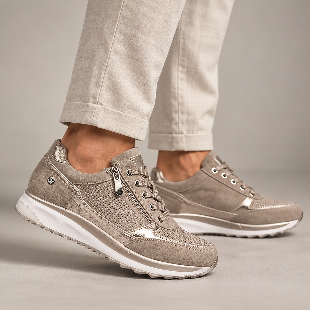 Ainhoa | Zapatos Cómodos con Cremallera