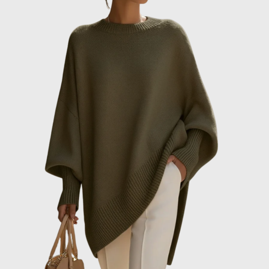 Livia | Poncho-Pullover Oversize