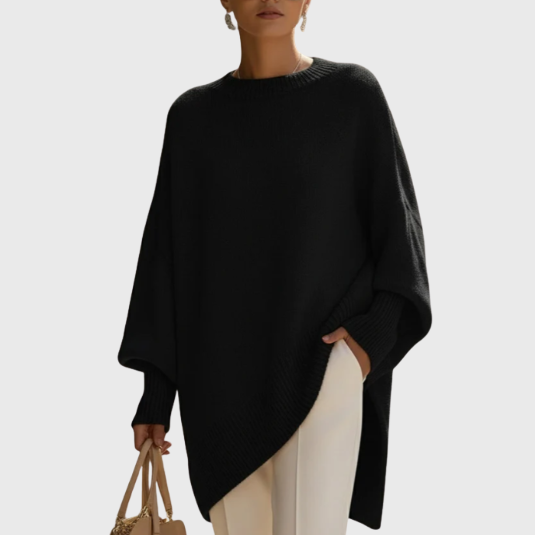 Livia | Poncho-Pullover Oversize