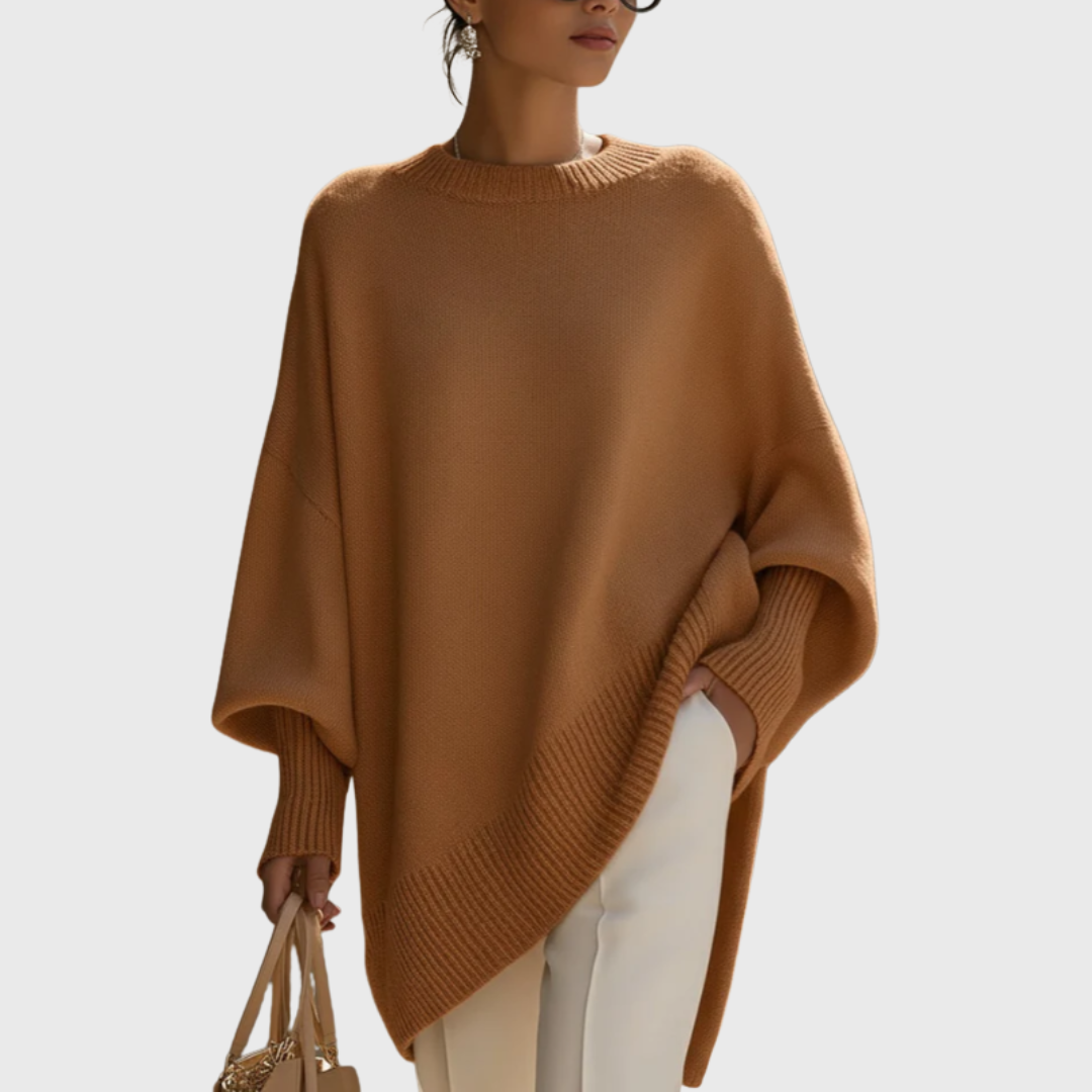 Livia | Poncho-Pullover Oversize