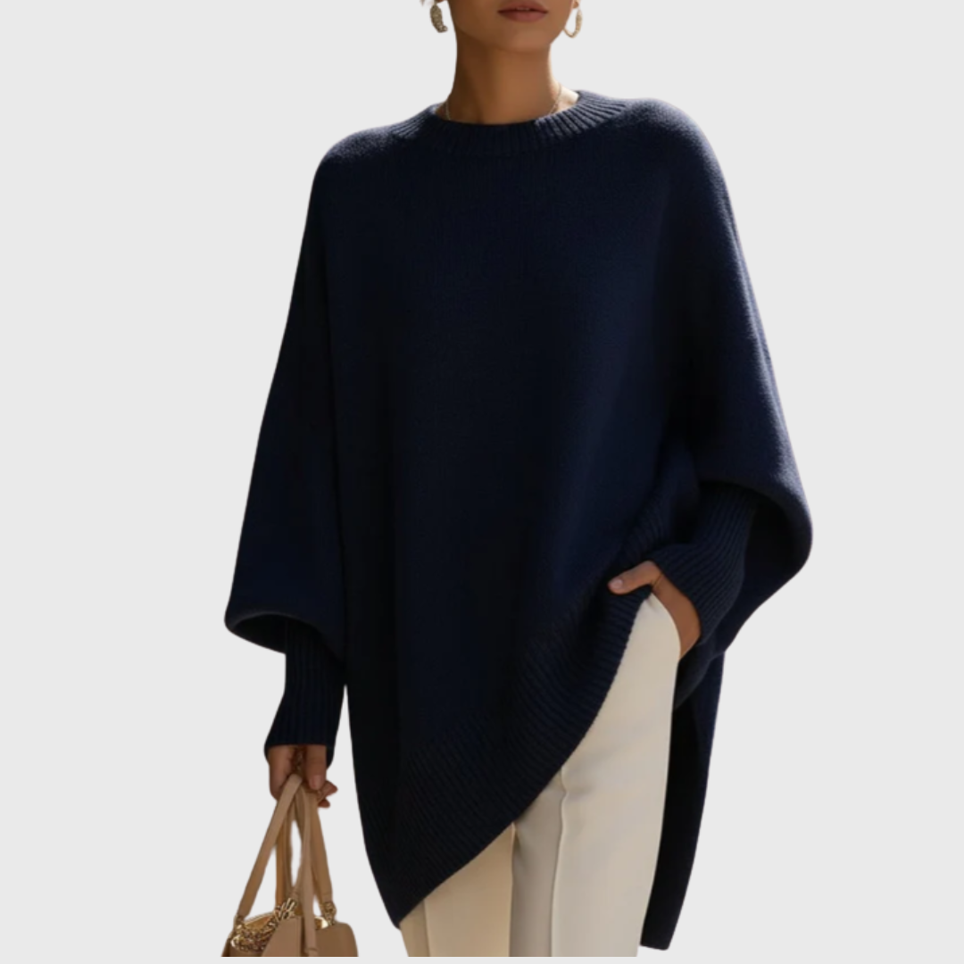 Livia | Poncho-Pullover Oversize